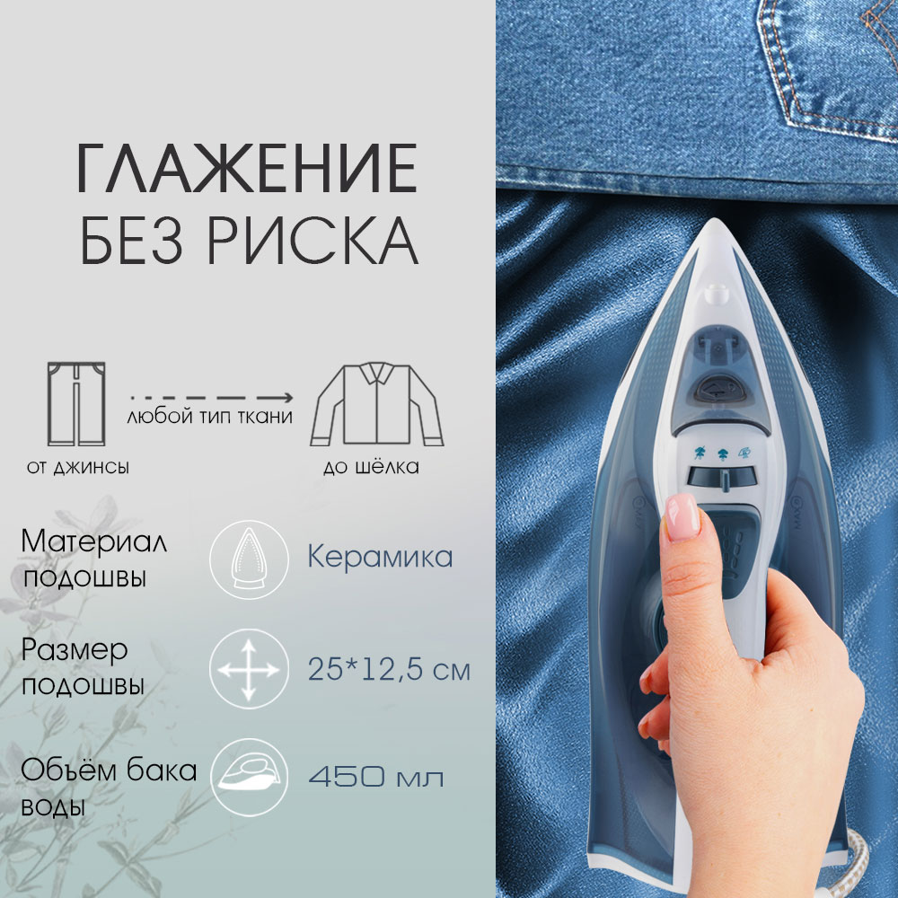 Утюг электрический VLK vesuvio 2500 - фото 5