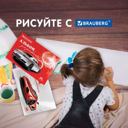 Альбом Brauberg А4 40 лист. 4 шт.