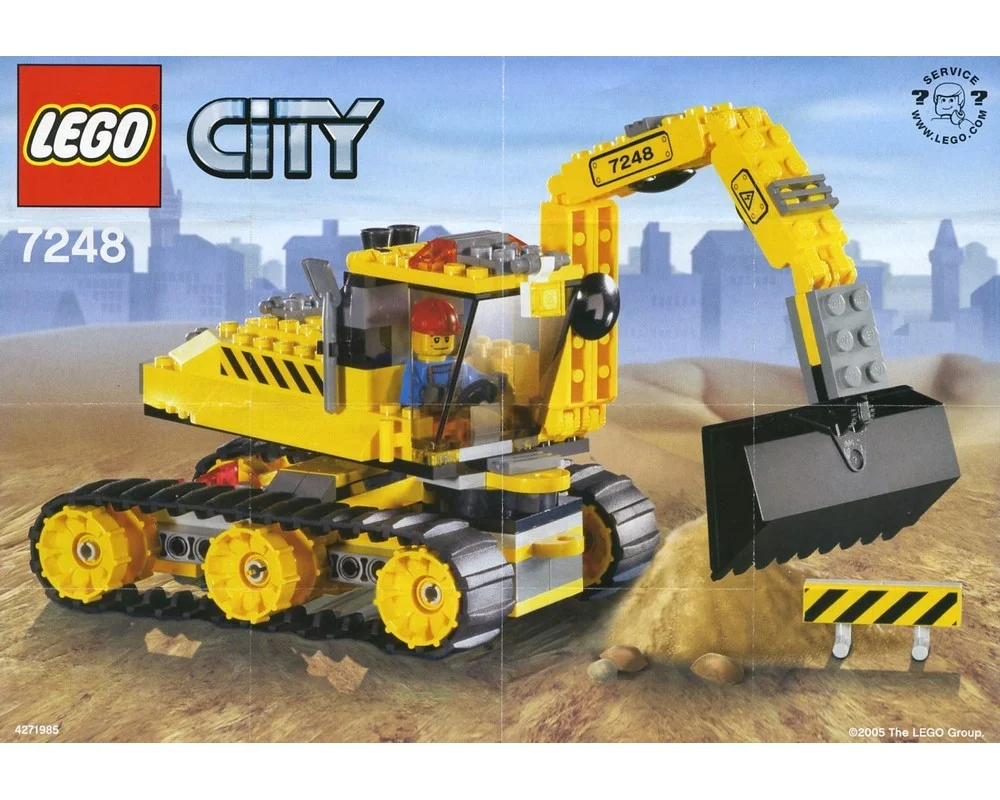 Конструктор LEGO City 7248 124 дет. - фото 1