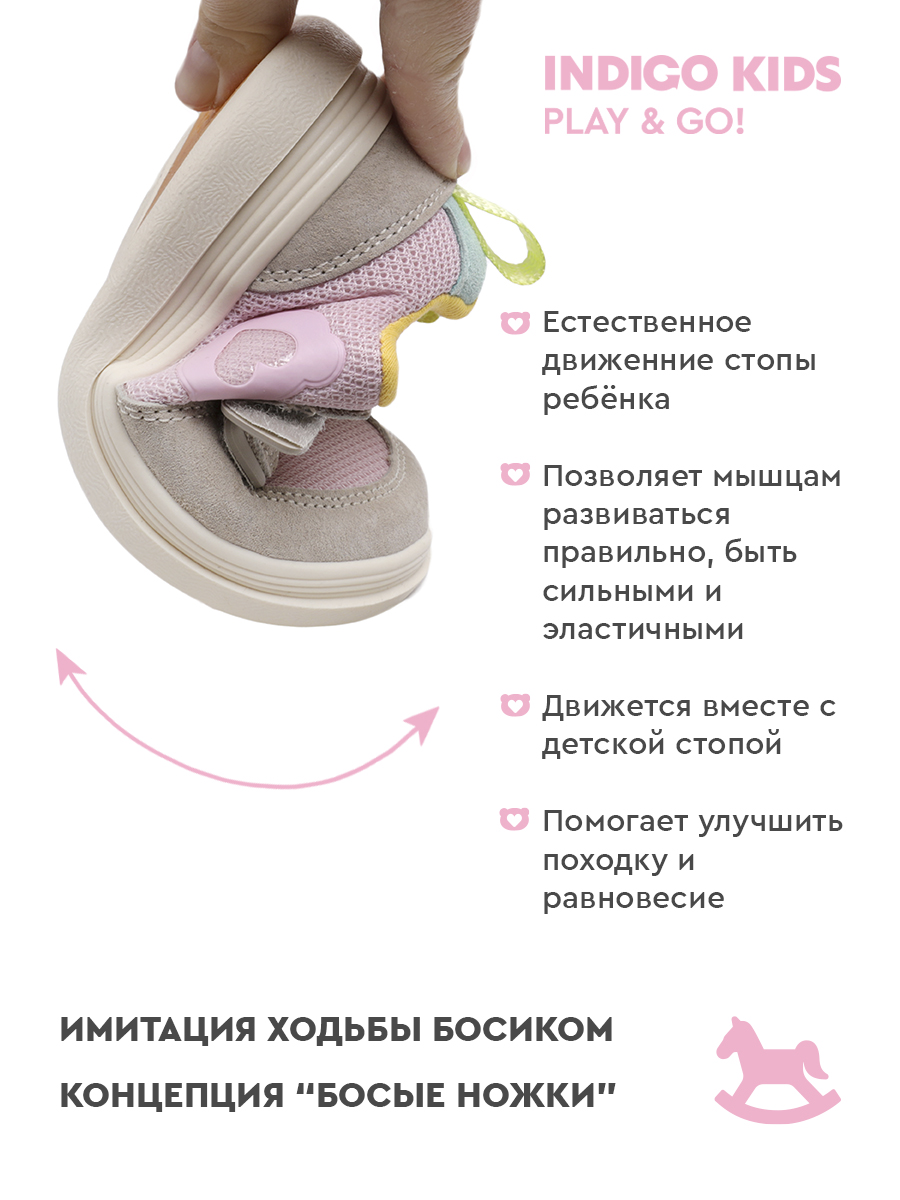 Кроссовки Indigo kids 40-1025C - фото 4
