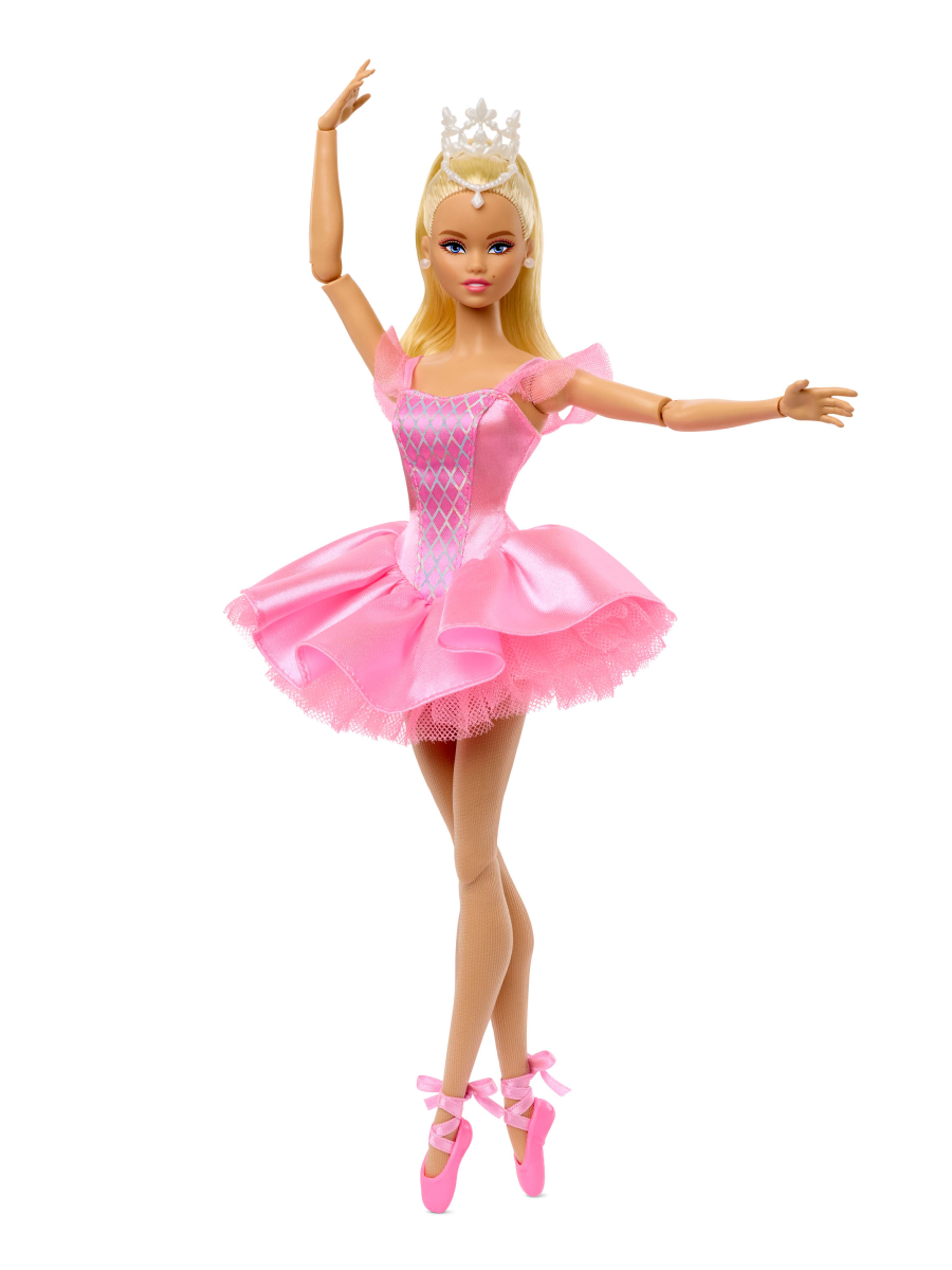 Кукла модельная Barbie Signature Шарнирная балерина высота 30 см JBJ09 - фото 6