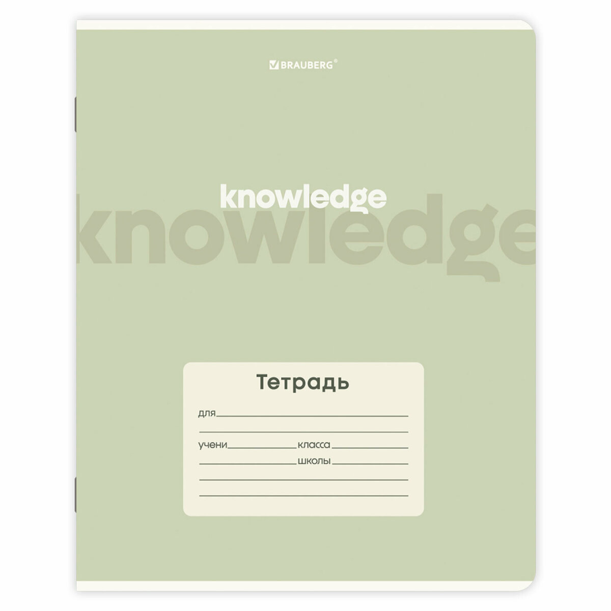 Общая тетрадь Brauberg клетка 12 лист. 10 шт. - фото 6