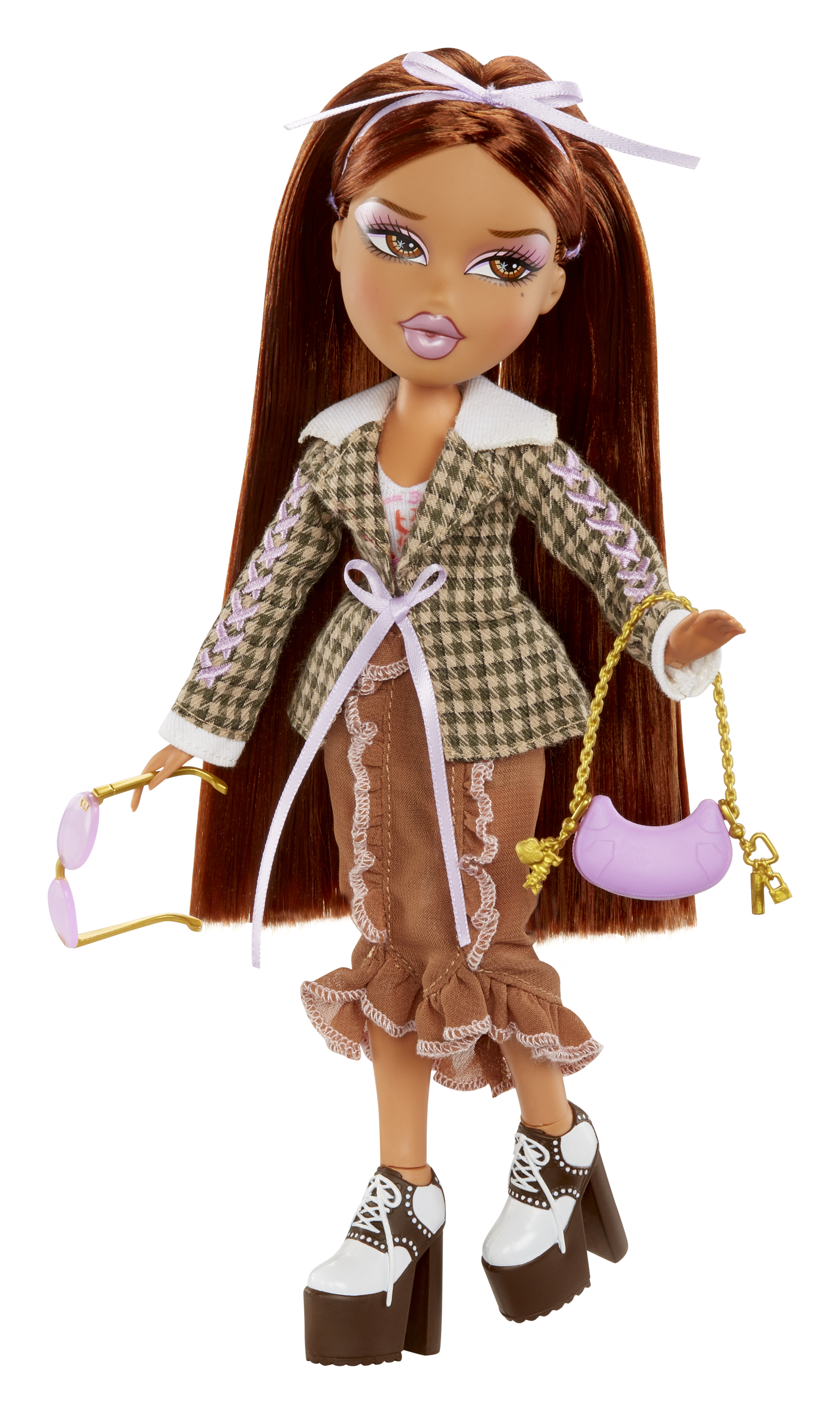 Кукла модельная Bratz Ясмин Stylin' с футболкой 544876-EUC - фото 7