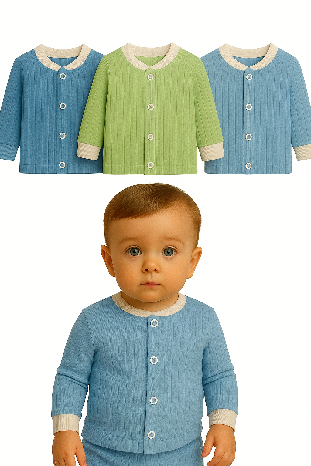 Распашонка 3 шт Софьюшка Kof/Sof-006/006 - фото 1