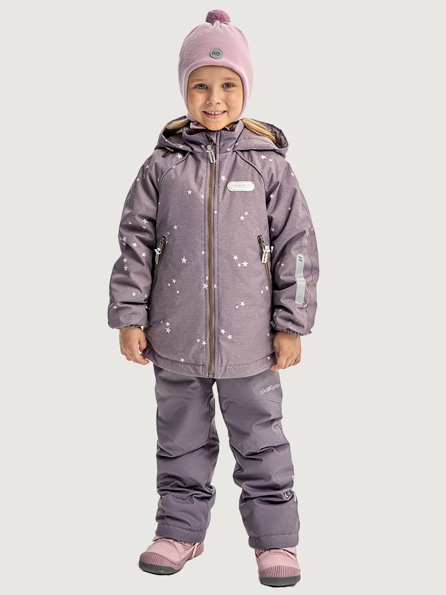 Куртка и полукомбинезон NIKASTYLE 7м1026 кофе - фото 1