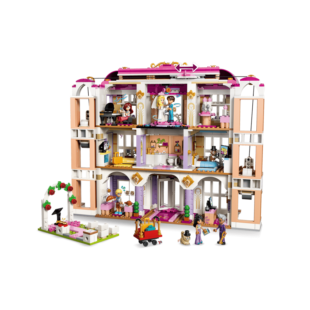 Конструктор LEGO Friends Гранд отель в Хартлэйк Сити 1406 дет. - фото 3