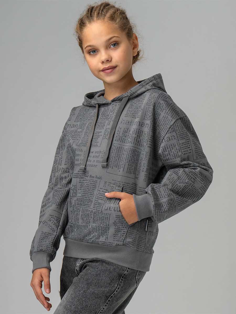 Худи BONITO KIDS SS6073графитовый - фото 2