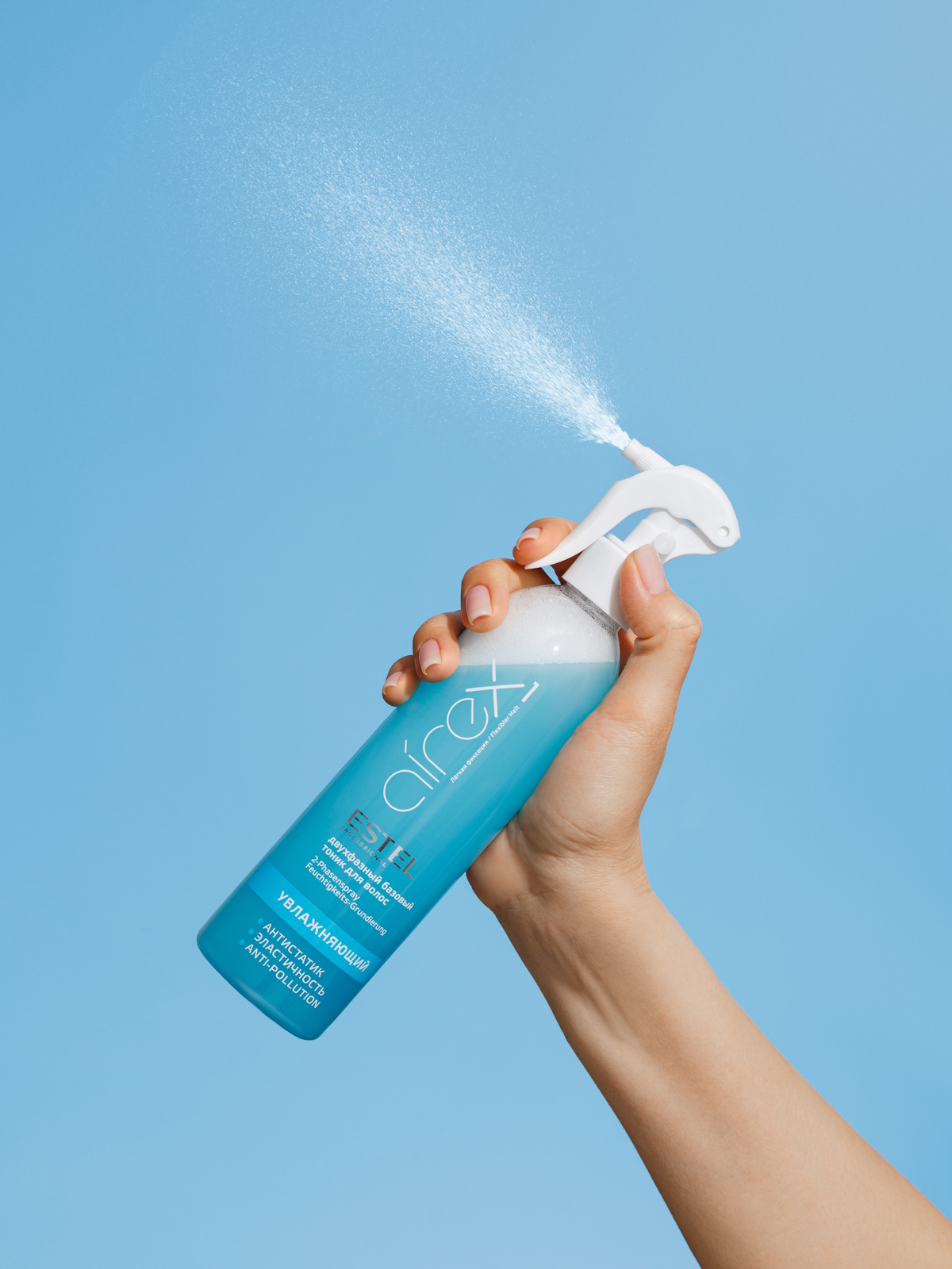 Тоник для волос ESTEL AIREX увлажняющий легкой фиксации 400 мл - фото 4