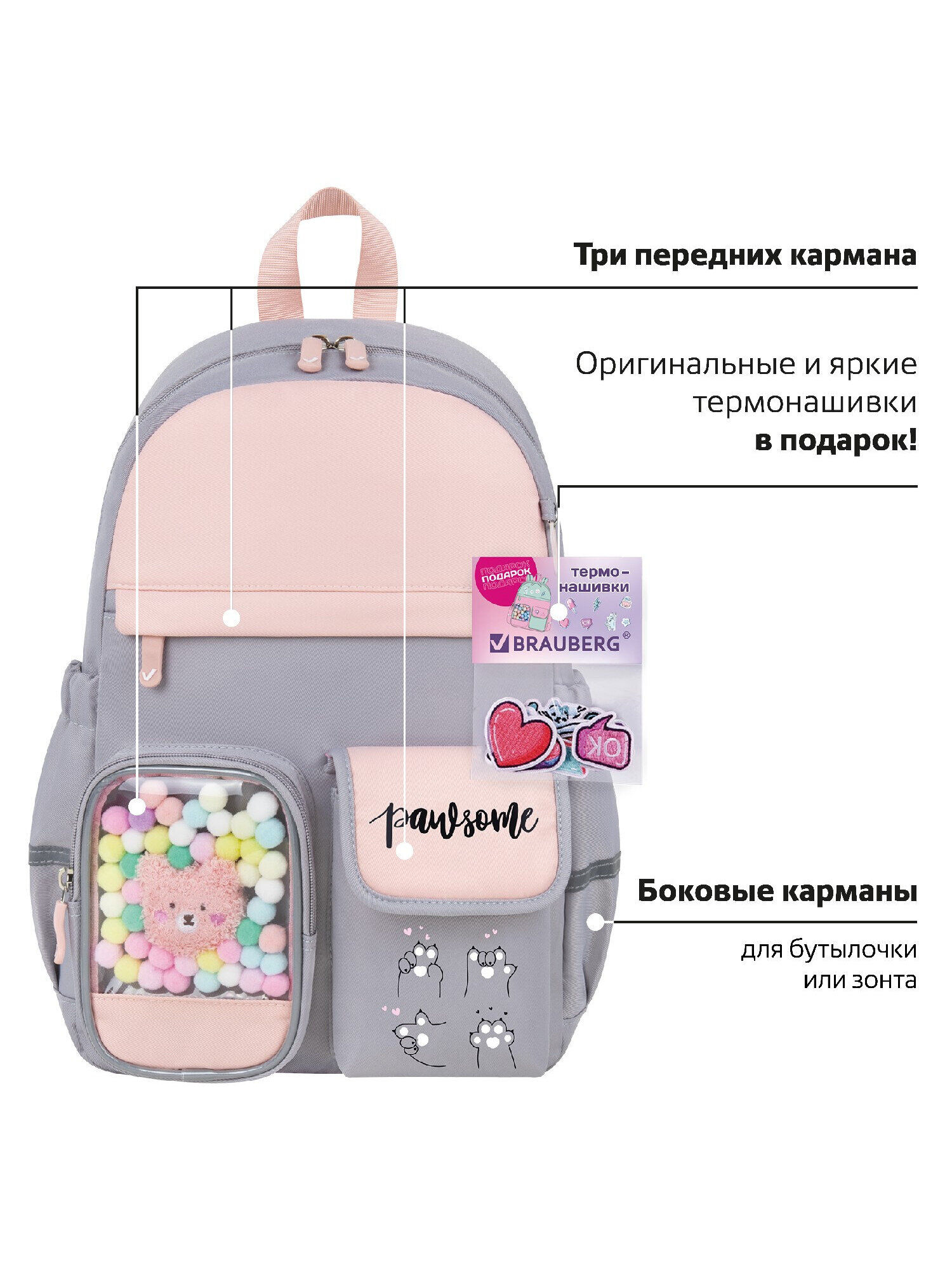 Рюкзак Brauberg - фото 10