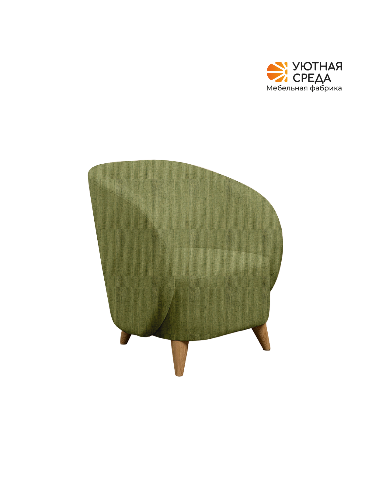 Кресло Уютная среда К300 зеленый - фото 16