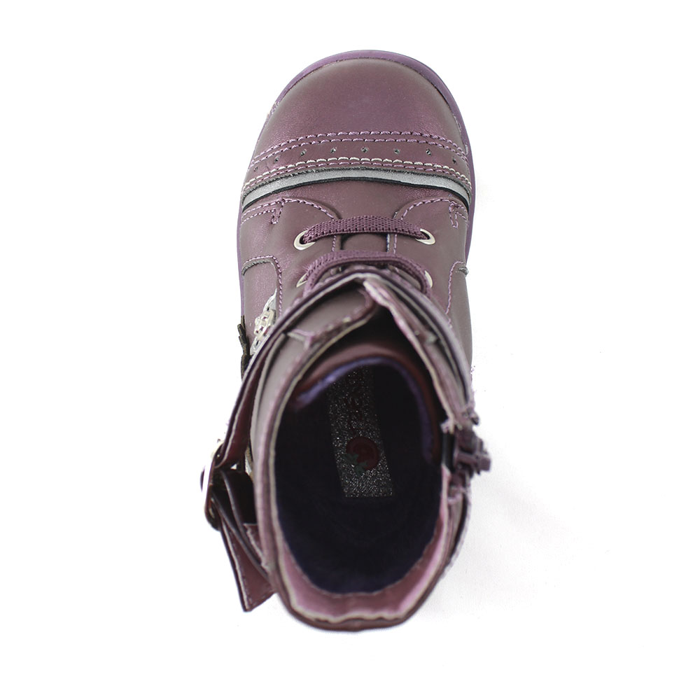 Ботинки Europen K11787-СВ EUROPEN Ботинки для девочки,темно-фиолетовый - фото 3