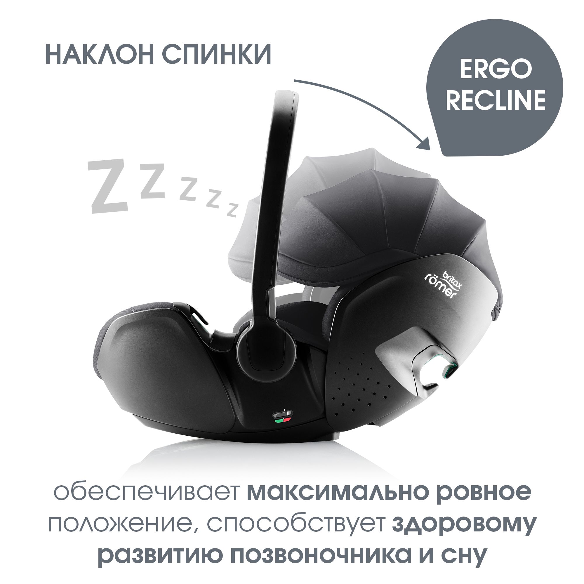 Автокресло Britax Roemer Baby-Safe Pro и Vario base Isofix 0+/1 (0-18 кг) черный - фото 7