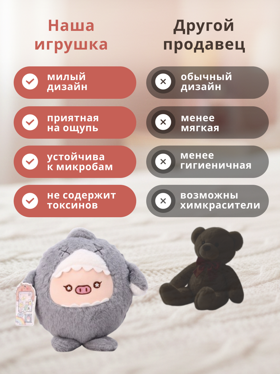 Мягкая игрушка iLikeGift детская плюшевая в ассортименте - фото 7