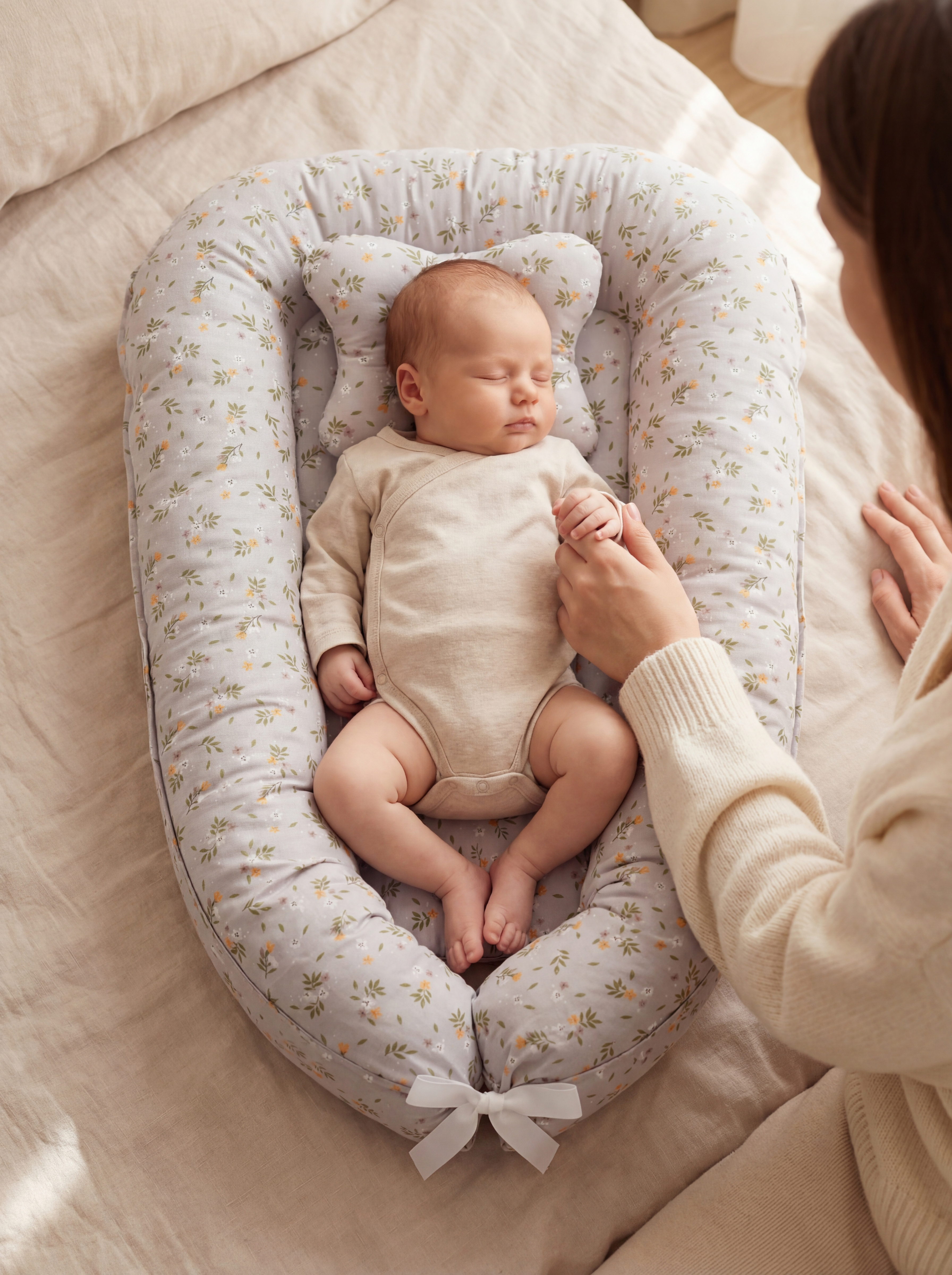 Матрас гнездышко KUZA Веточки 50х90 - фото 9