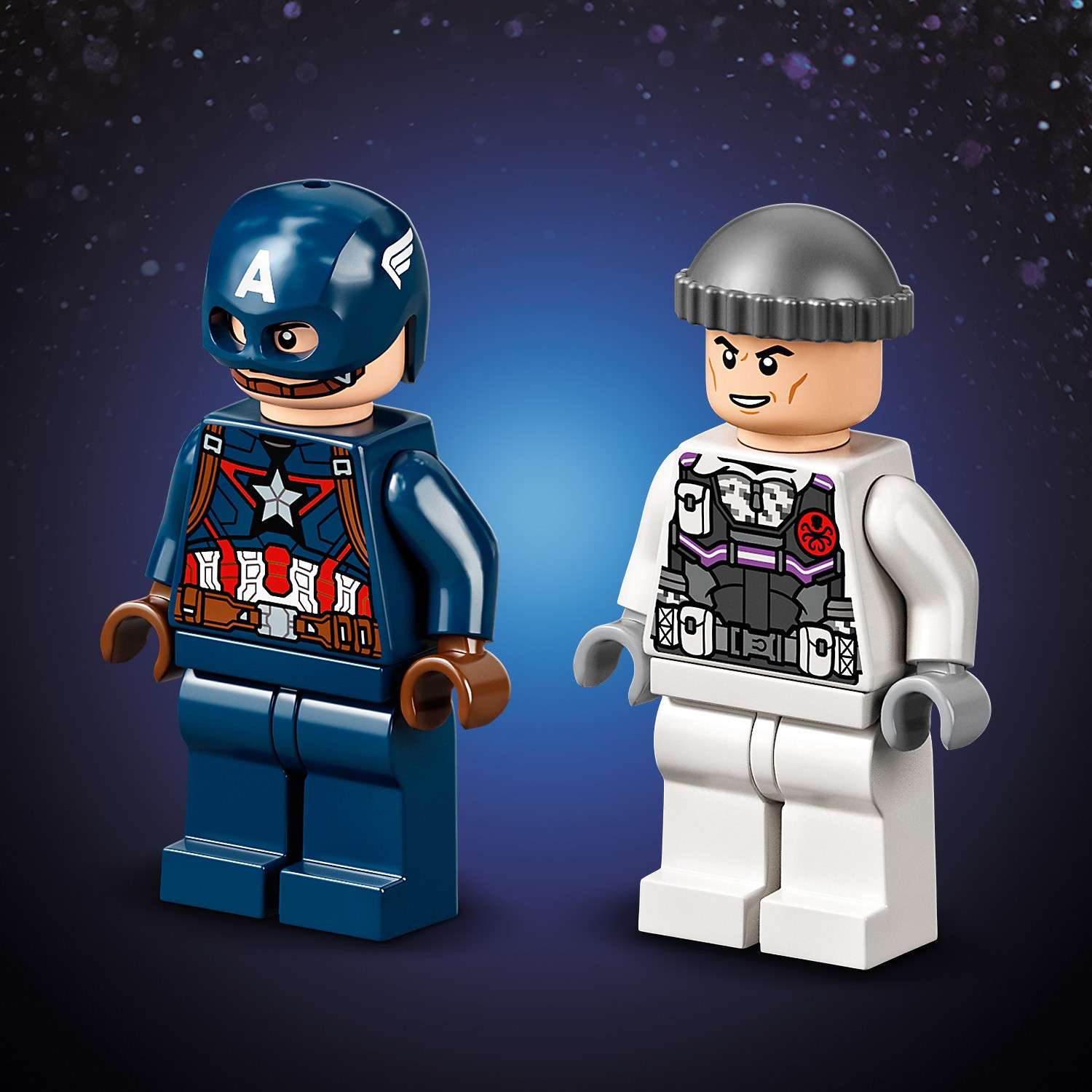 Конструктор LEGO Marvel Super Heroes Капитан Америка vs Гидра блочный - фото 5