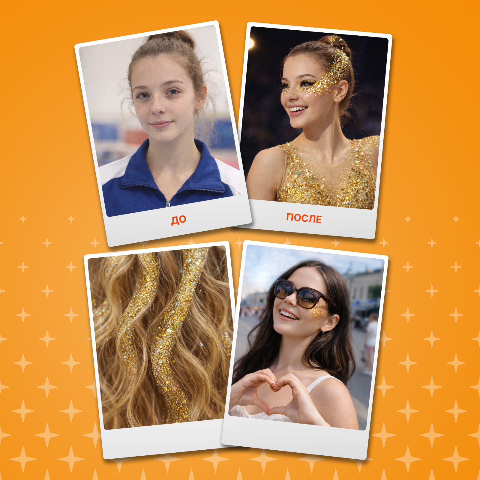 Глиттер шиммер для тела ХОББИЛАБ Сокровище 30 г - фото 6