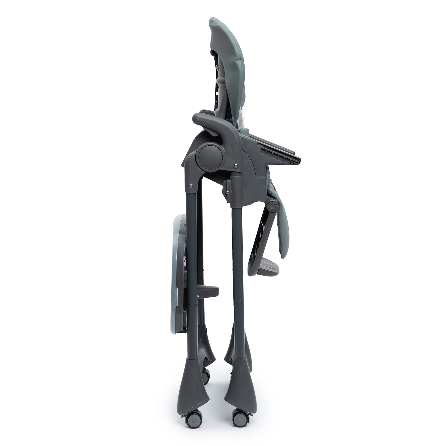 Стульчик для кормления BabyGo Sweet Meals серый - фото 20