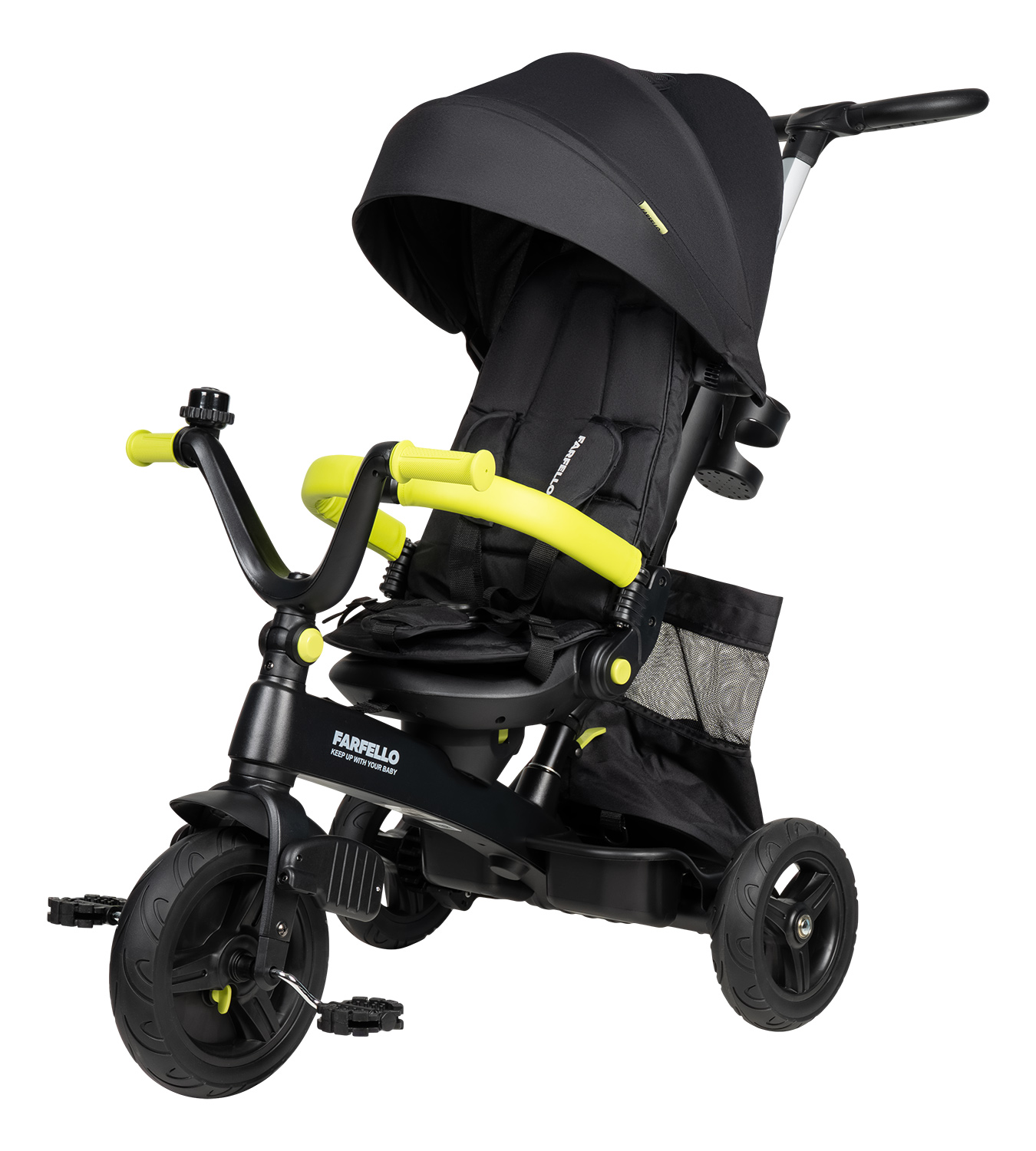 Трехколесный велосипед Farfello 10 дюймов - фото 7