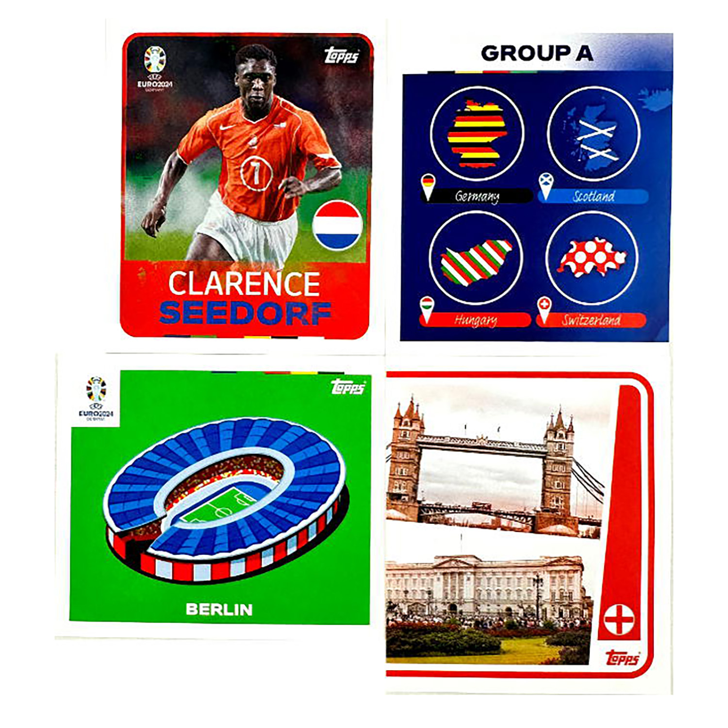 Наклейки topps EURO 2024 - фото 9