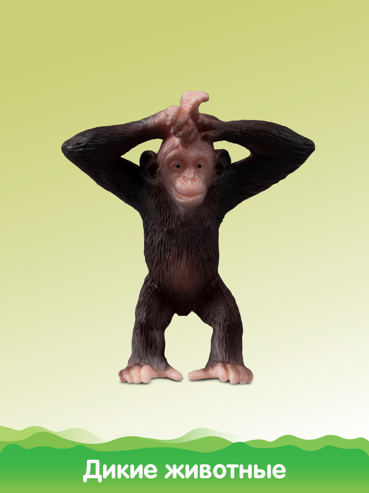 Игровой набор DARWIN Дикие животные Обезьяны 3шт - фото 5