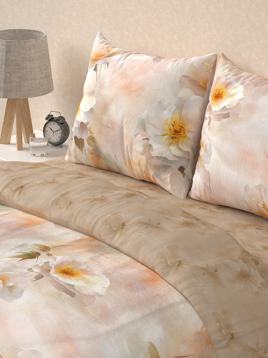 Комплект постельного белья BRAVO Флоревия поплин семейный 5 предм. - фото 2