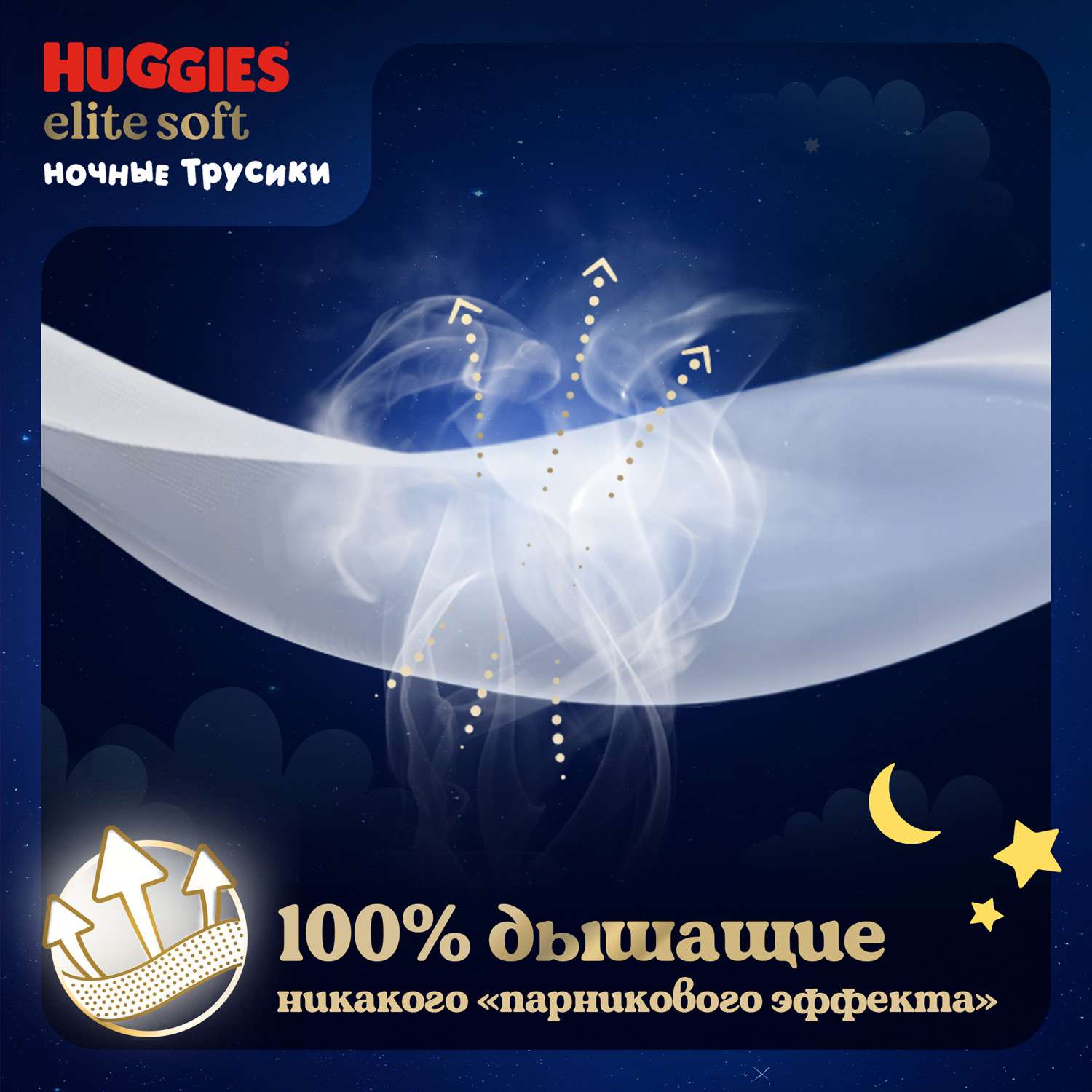 Трусики Huggies Elite Soft ночные 6 (15-25 кг) 16 шт. - фото 6