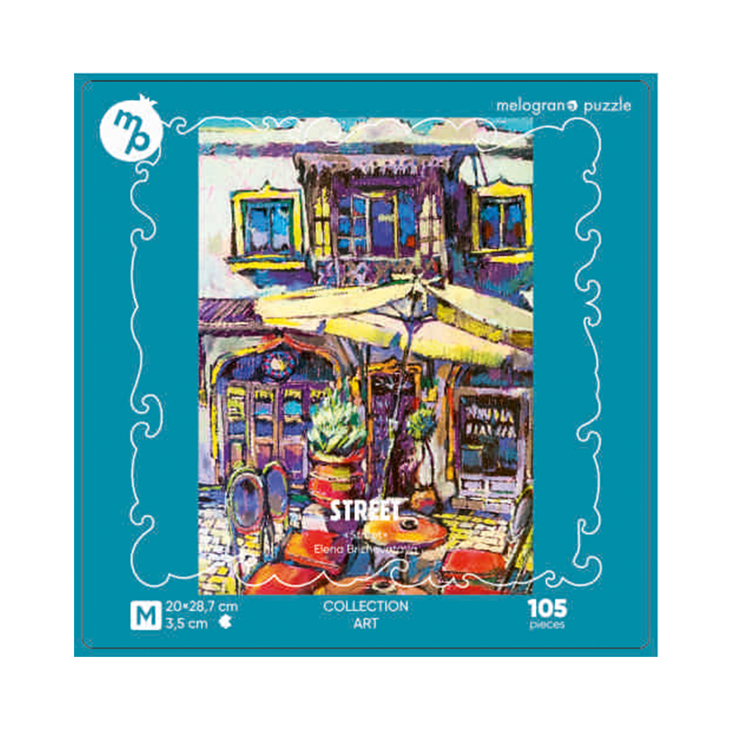 Пазл 1TOY Улица деревянный - фото 1