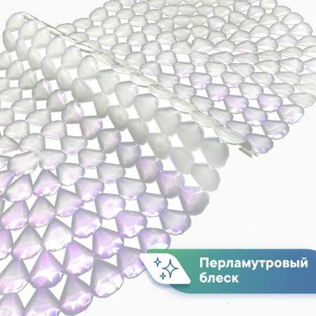 Коврик для ванной на присосках VILINA Капля хамелеон
