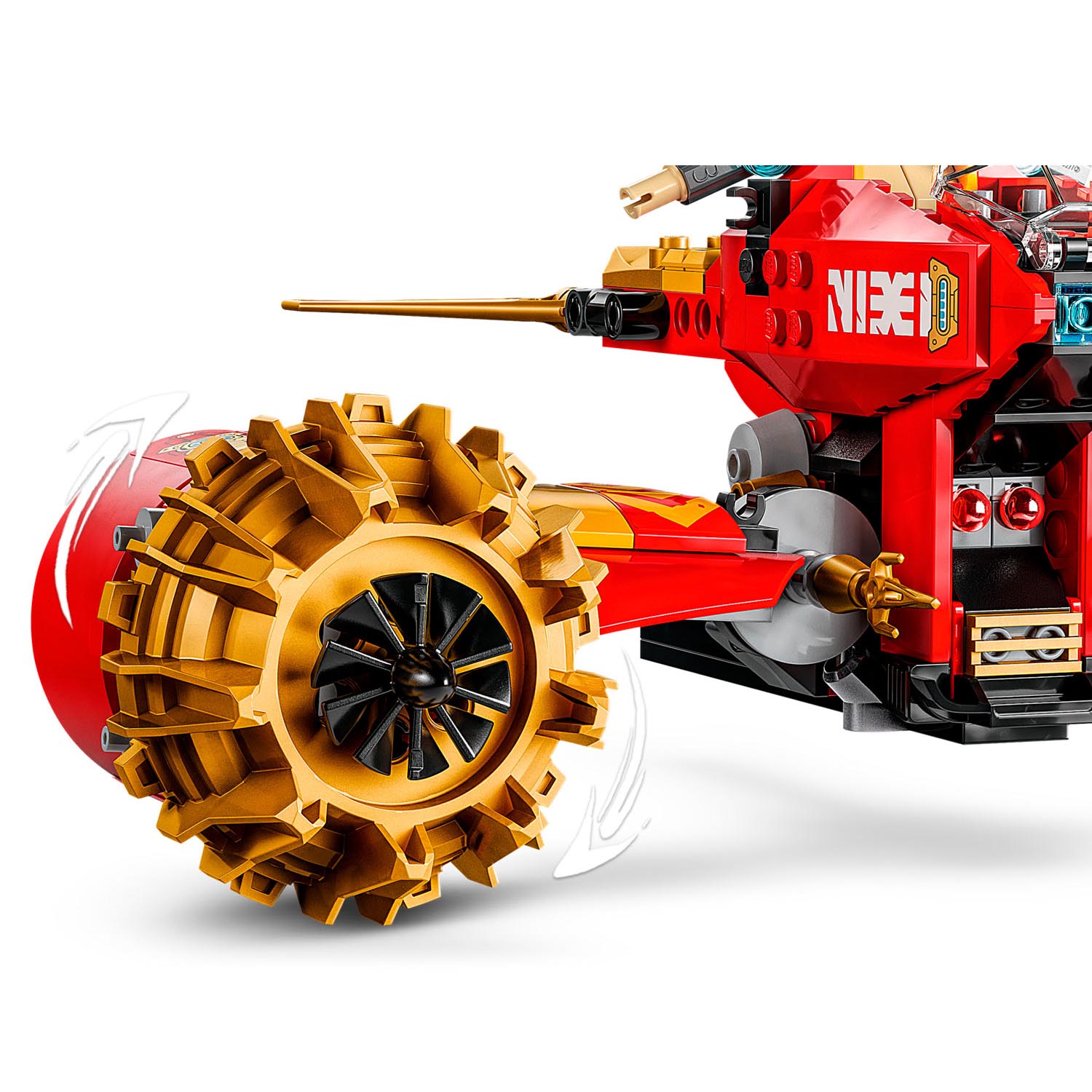 Конструктор LEGO NINJAGO Штормовой мотоцикл робота Кая 33 дет. - фото 7