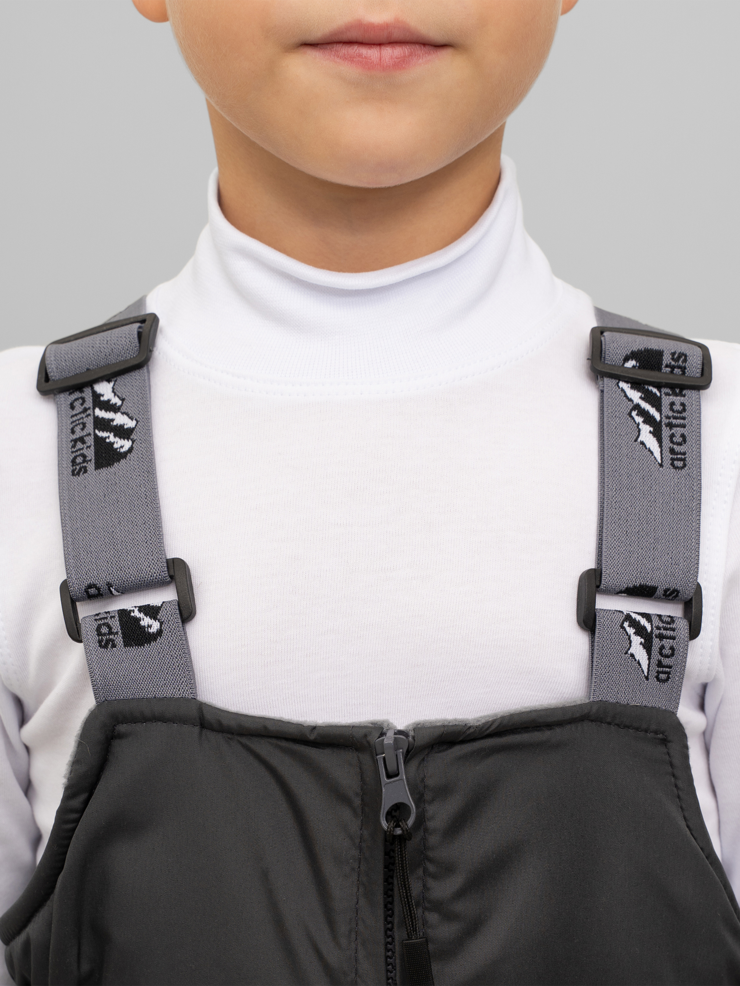 Полукомбинезон Arctic kids 60-010 серый. - фото 6