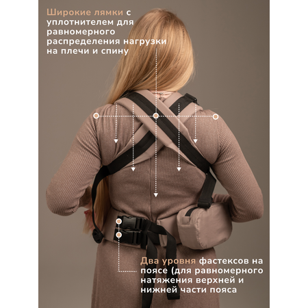 Эргорюкзак СлингУля Супер-м беби 2+