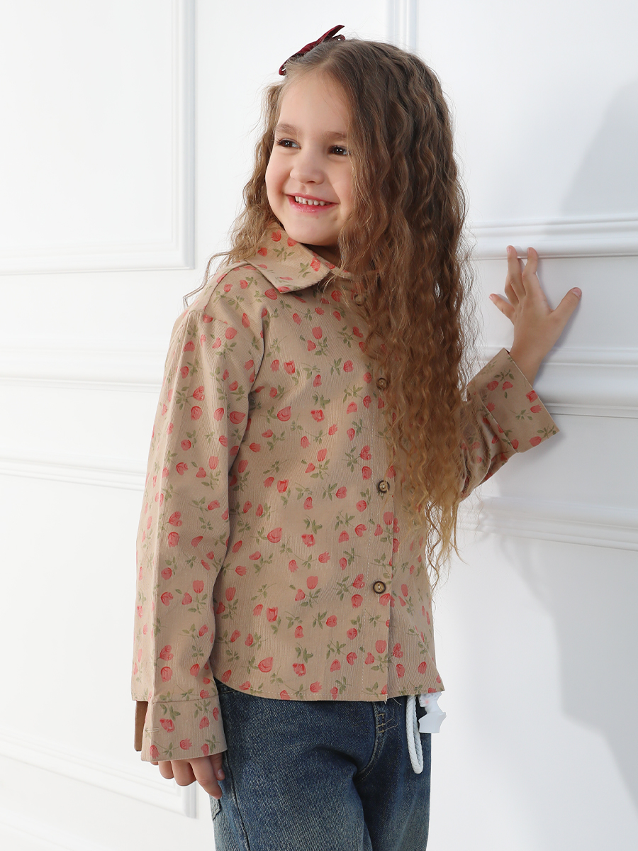 Рубашка Соль и Перец SP1511/бежевый - фото 4