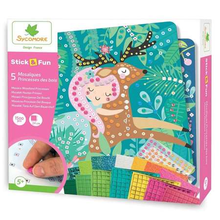 Набор для творчества Sycomore Stick fun Лесные принцессы