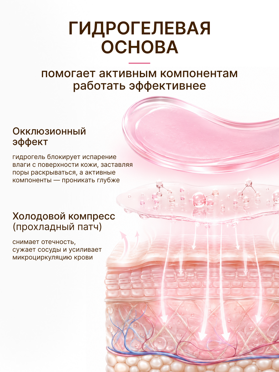 Патчи ELEMENT Антивозрастные 60 шт. - фото 3