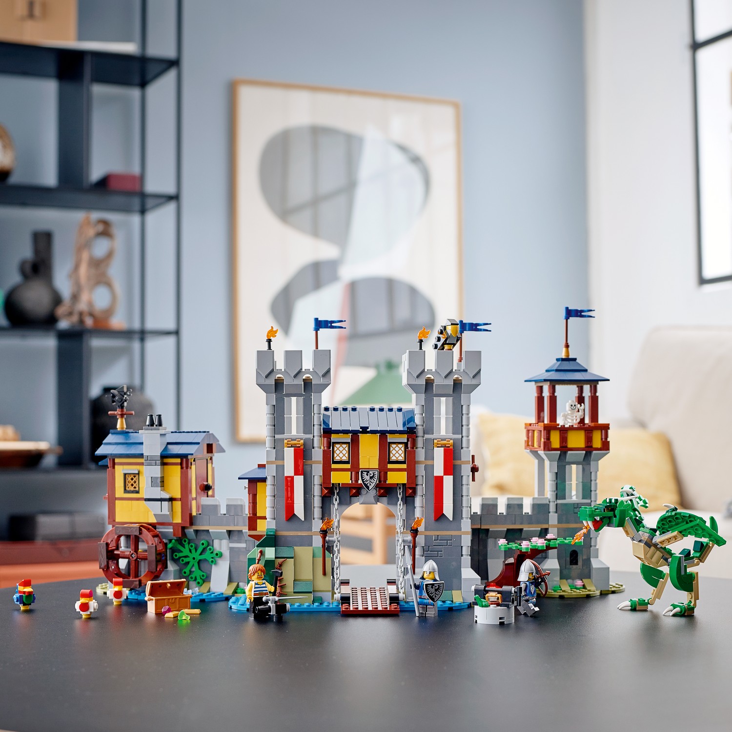 Конструктор LEGO Creator Средневековый замок 1426 дет. - фото 13