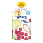 Пюре Бабушкино лукошко Яблоко-малина с творогом с 6 мес 90 г