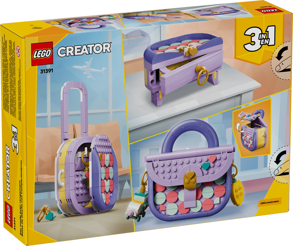 Конструктор LEGO Creator Модная сумочка 272 дет. - фото 12