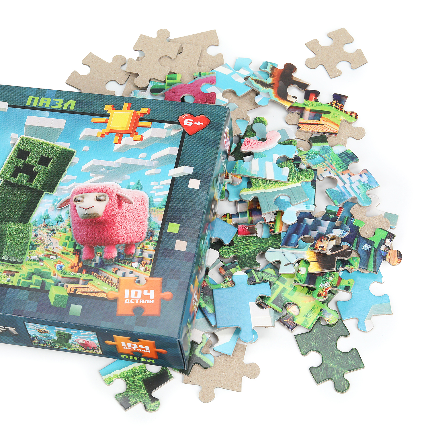 Пазл Умные игры По мотивам Майнкрафт классический - фото 3