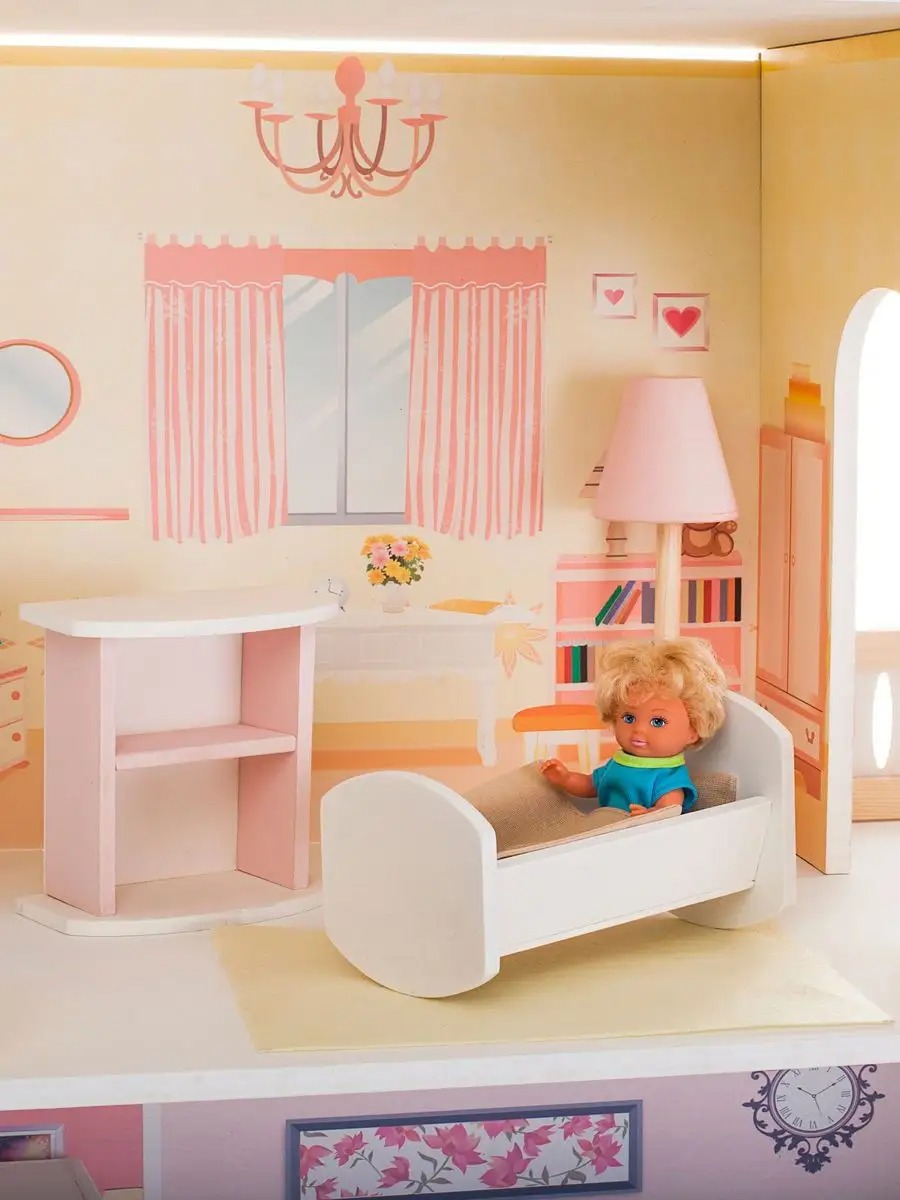 Домик для кукол PAREMO 130 см с мебелью PD318-02 - фото 5