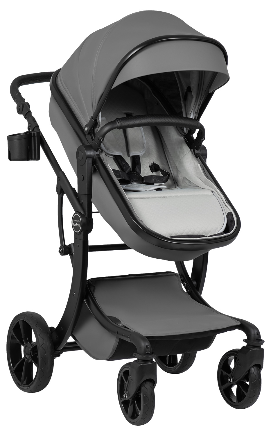 Коляска трансформер Aimile Авантюрист / Adventurer серый - фото 2