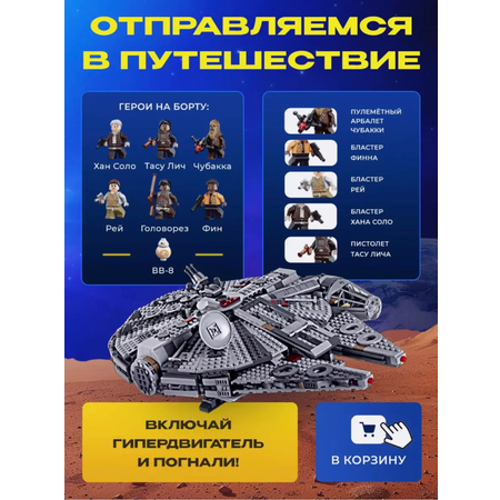 Конструктор TOY EMPIRE Star Wars блочный