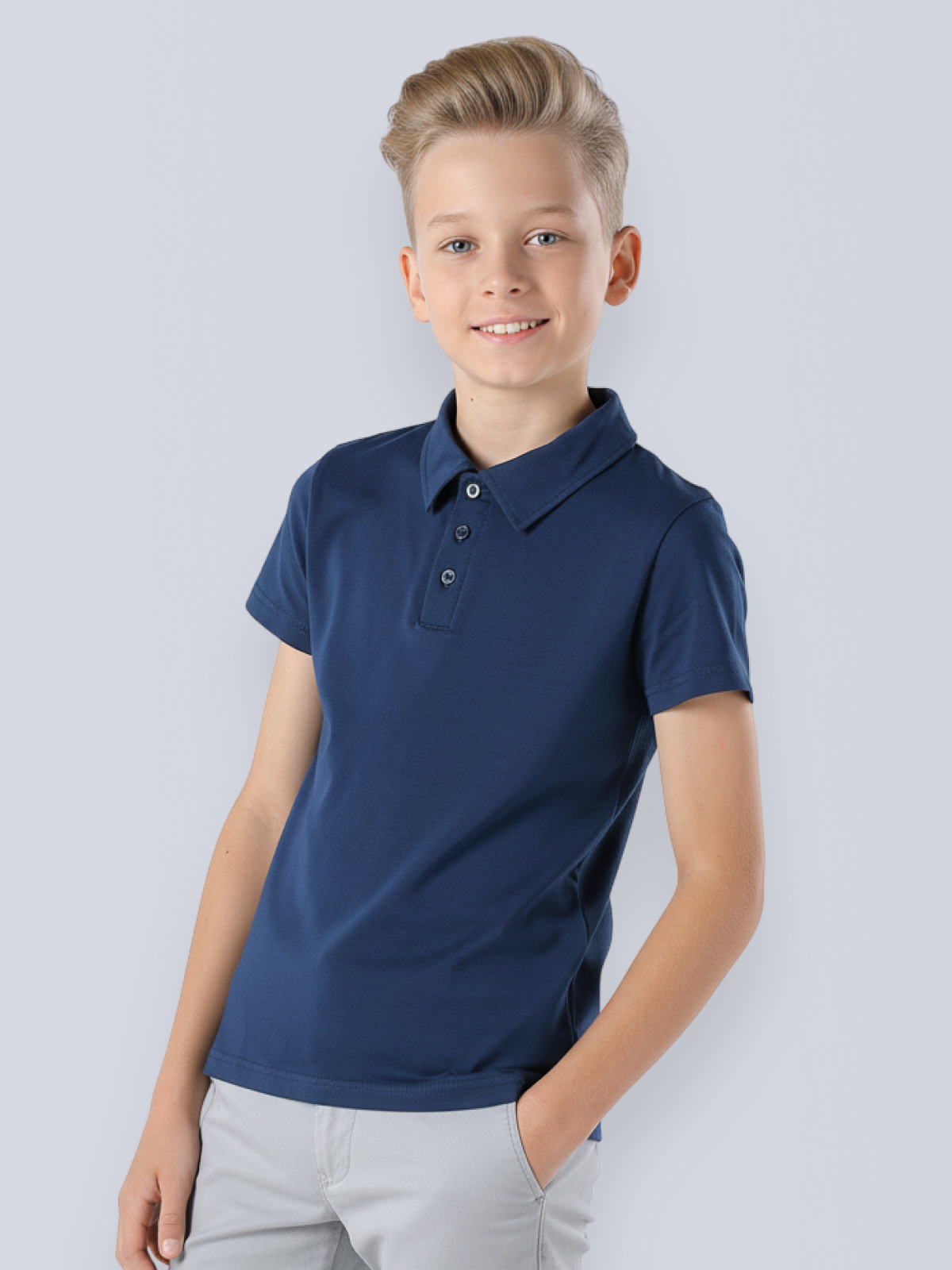 Поло Ladno 602индиго - фото 1