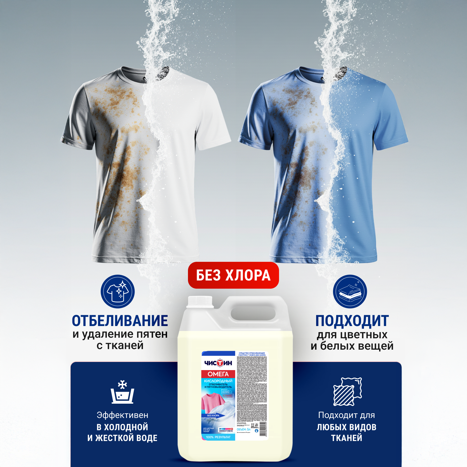 Отбеливатель Чистин 5 л - фото 3
