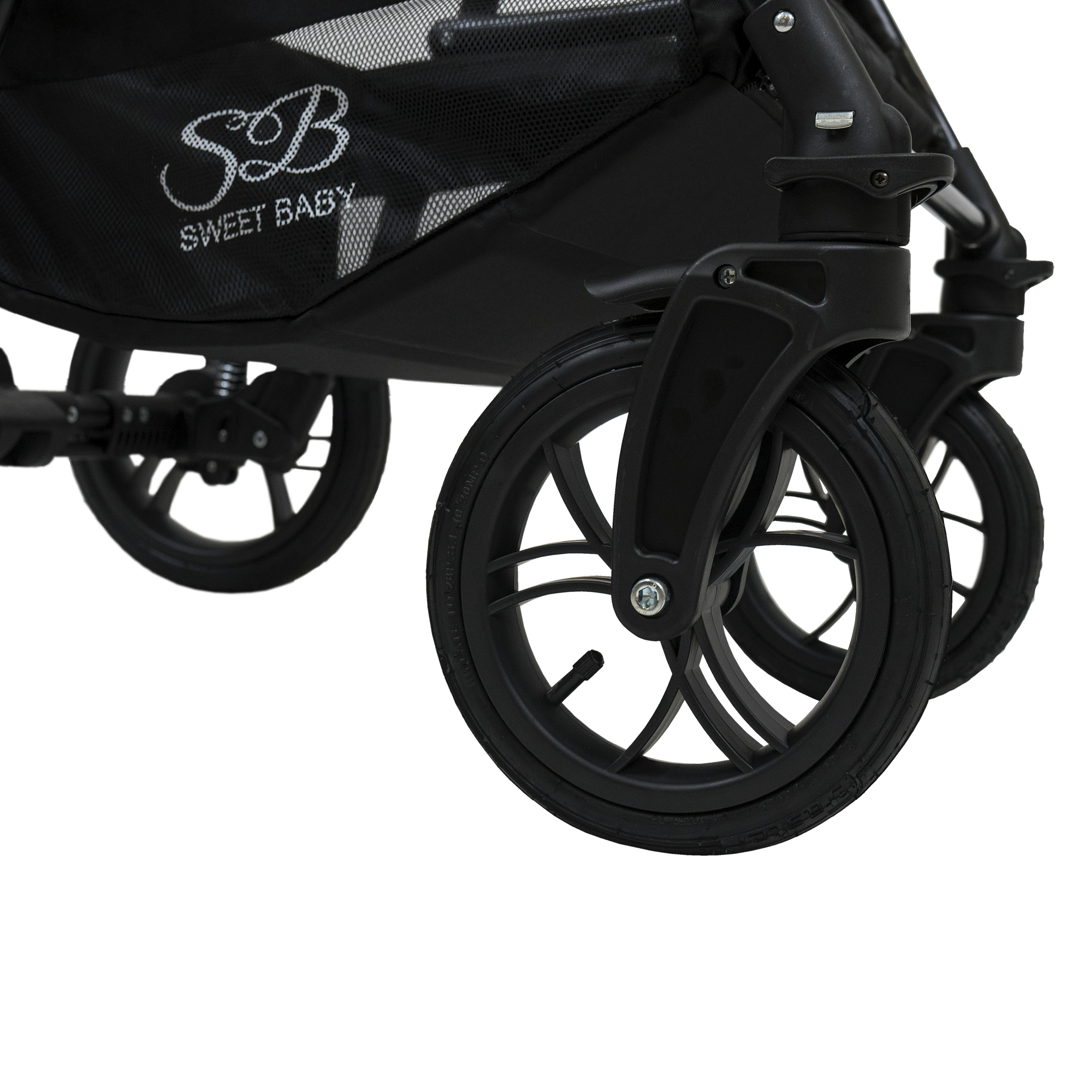 Коляска 2в1 Sweet Baby Vita Black - фото 10