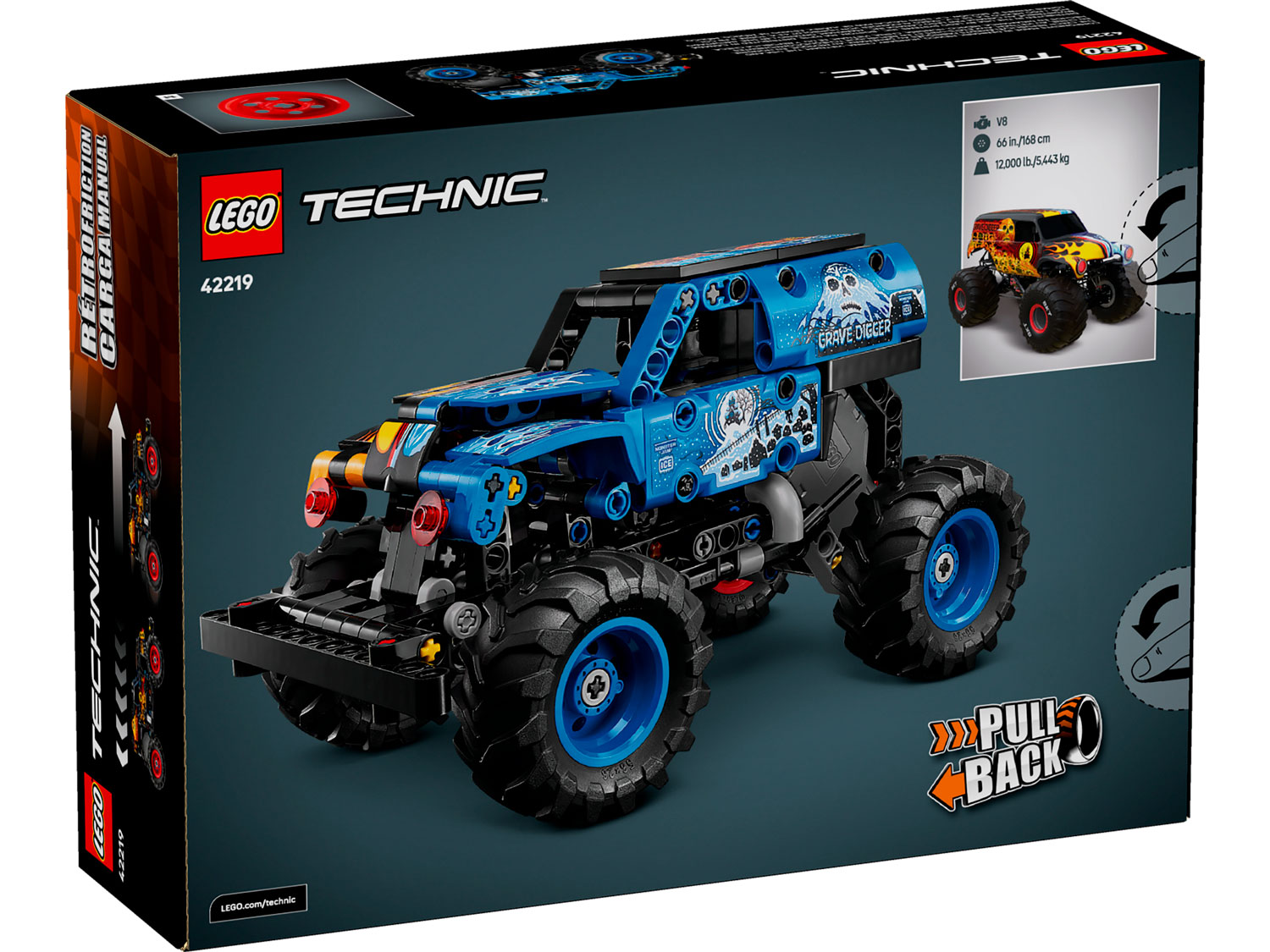 Конструктор LEGO Technic Monster Jam 263 дет. - фото 7