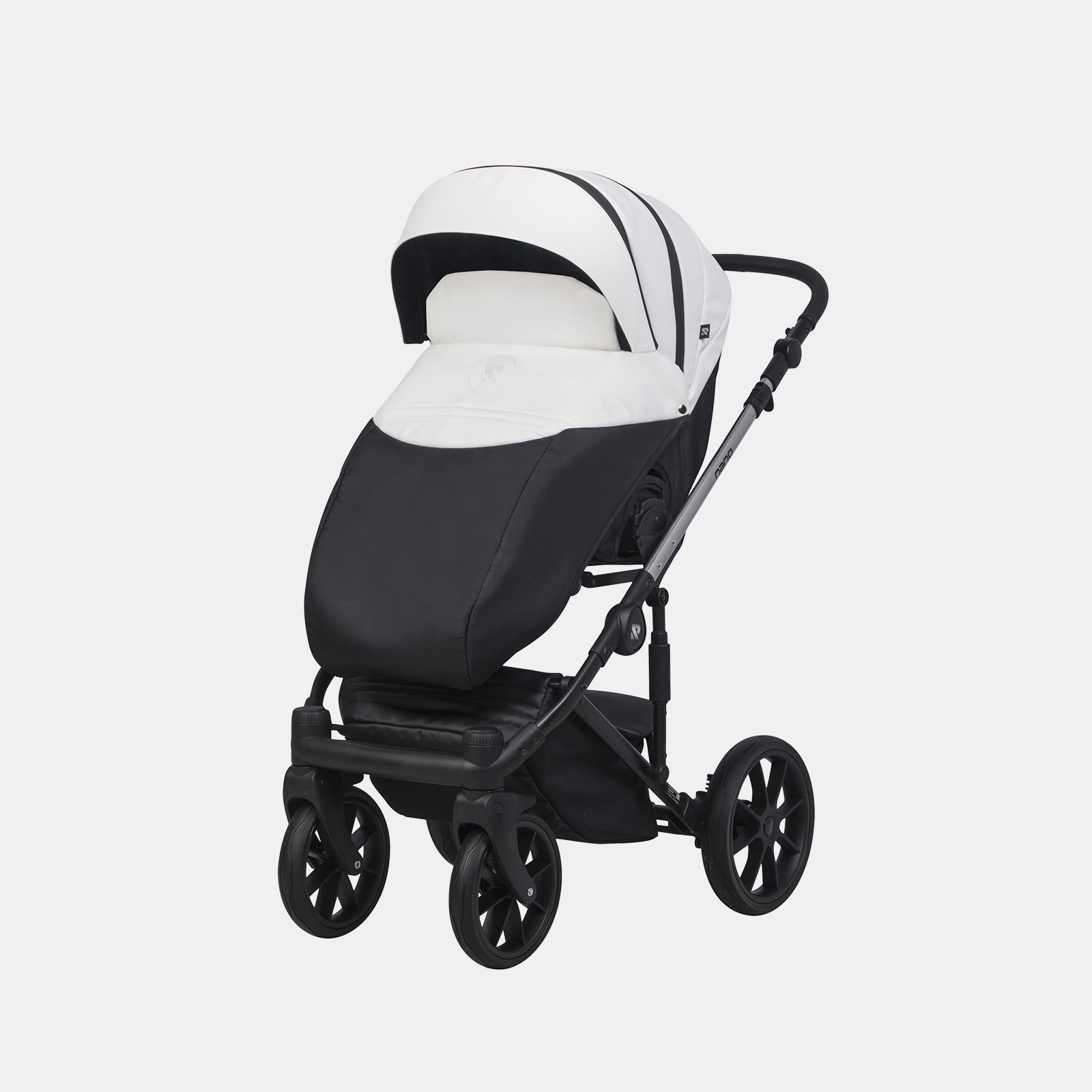 Коляска 2в1 Riko Nano Thermo Ecco белый - фото 7