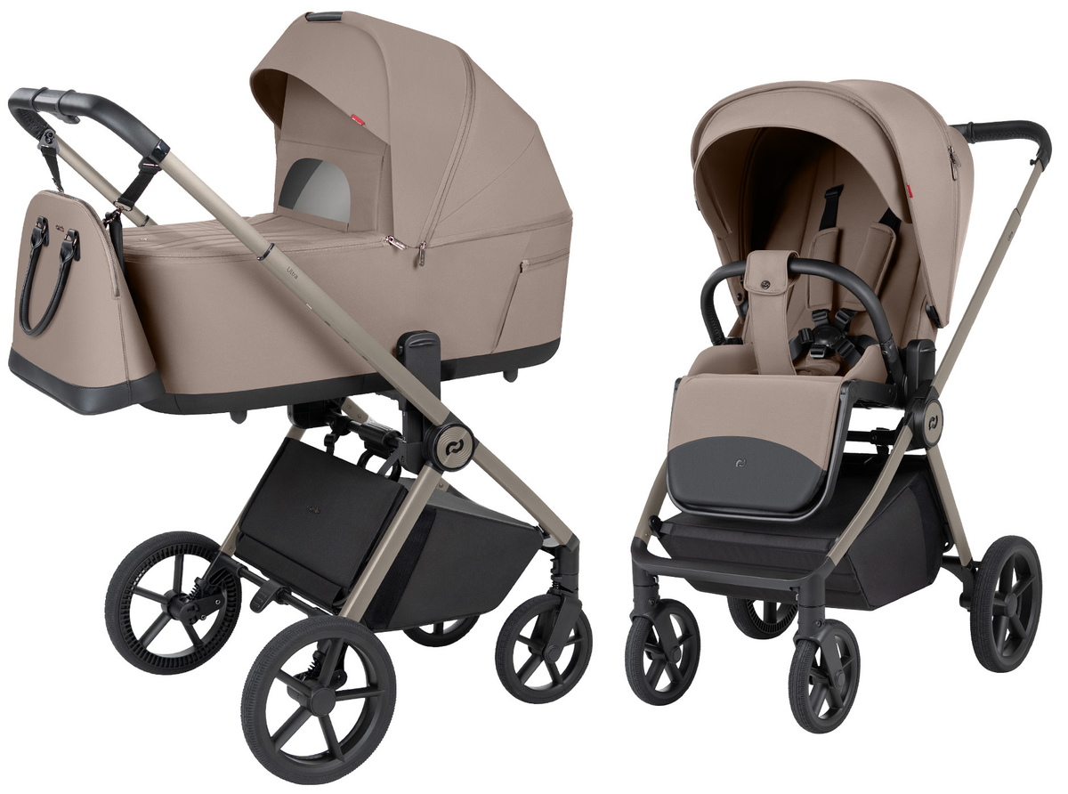 Коляска 2в1 Carrello Ultra CRL-6527 бежевый - фото 2