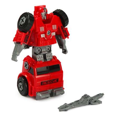 Конструктор Mobicaro Пожарная техника с прицепом сборная игровая модель