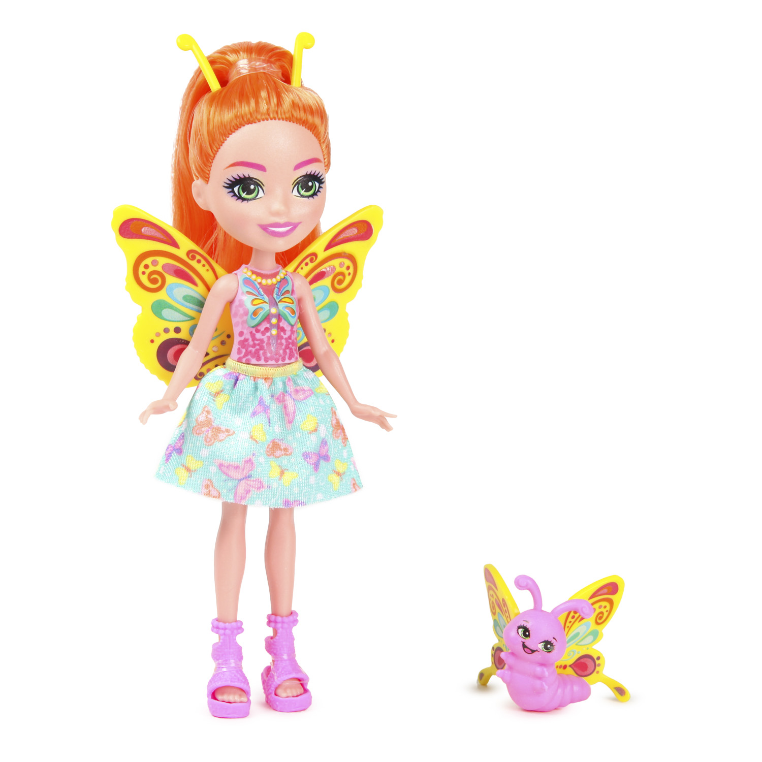 Кукла мини Enchantimals Бабочка Belisse Butterfly HKN12 - фото 1