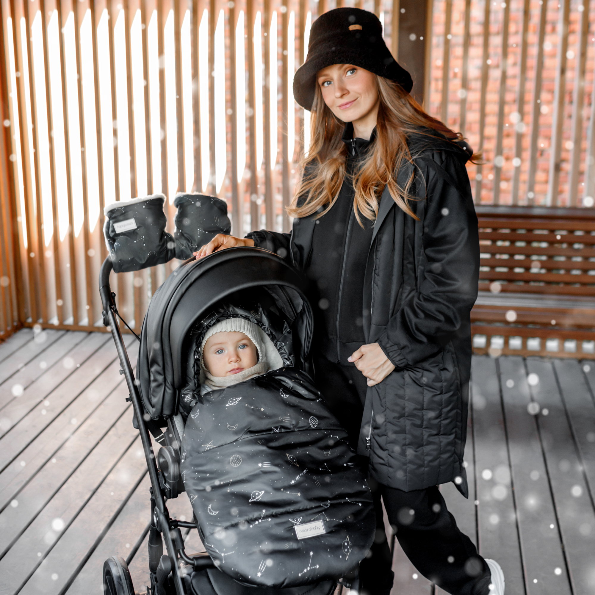 Конверт в коляску Amarobaby Snowy Baby - фото 4